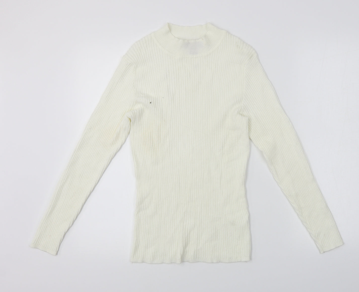 Primark  Womens Ivory   Pullover Jumper Size L