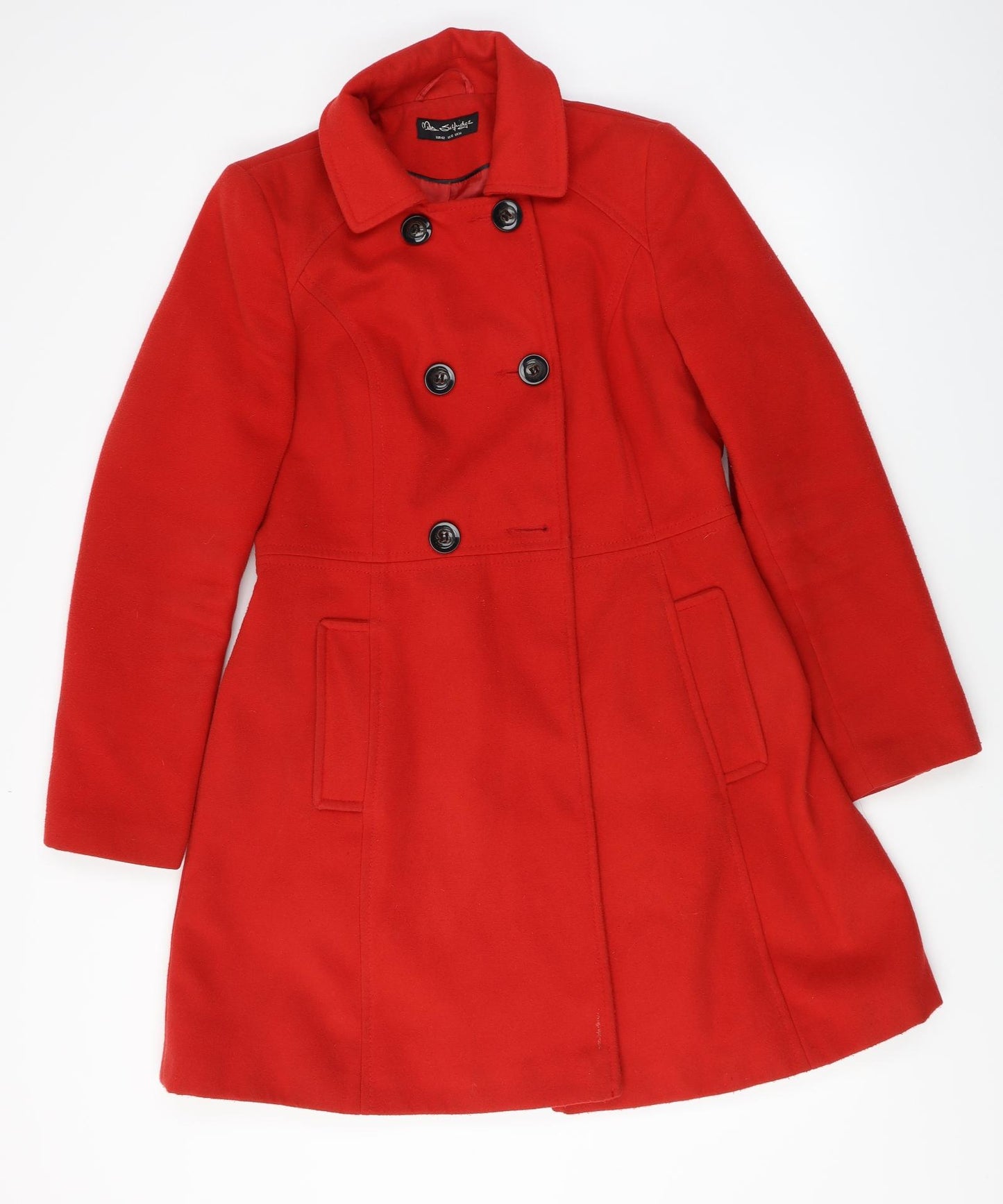 Miss Selfridge  Womens Red   Jacket Coat Size 14