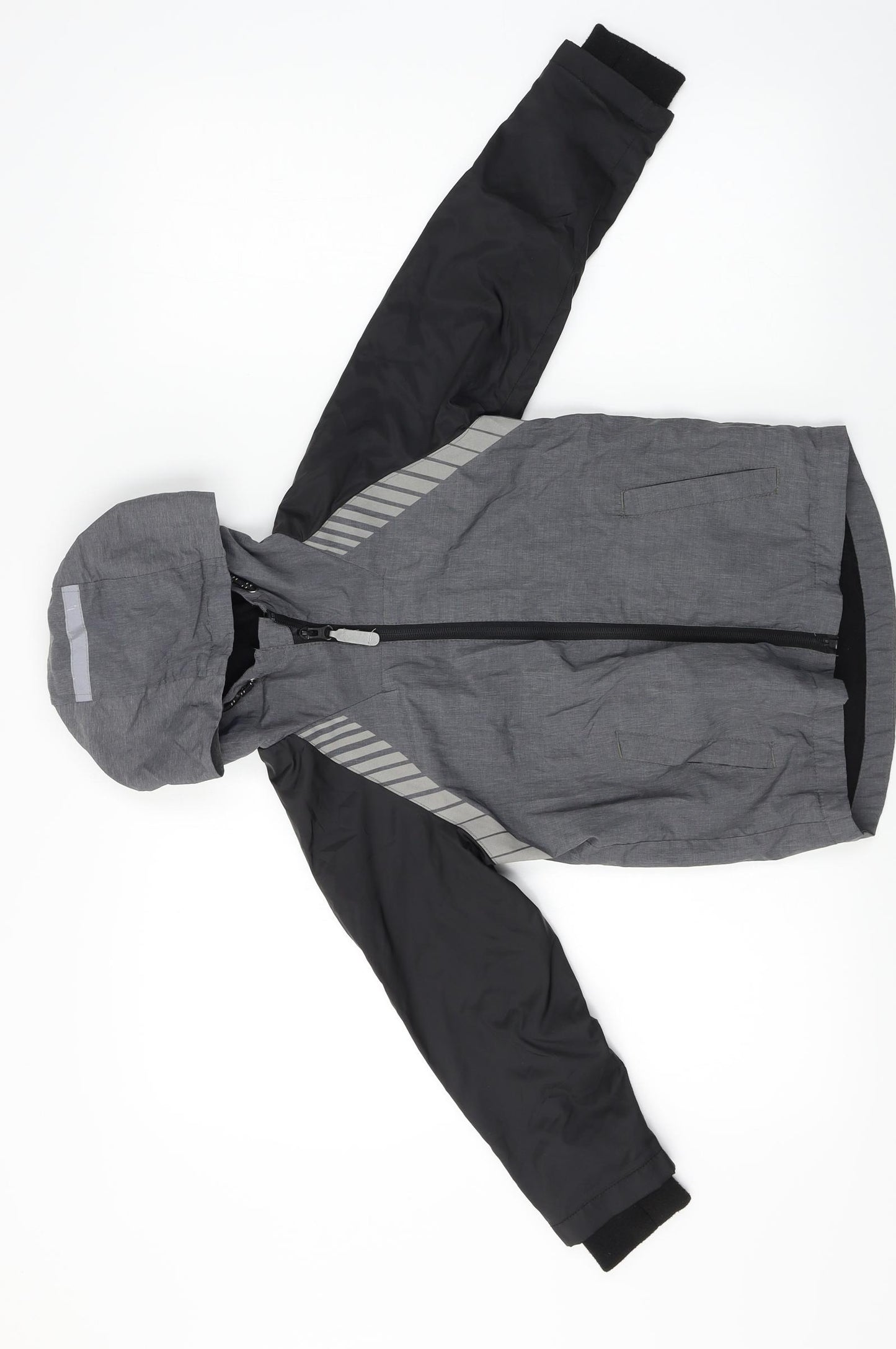 TU Boys Grey   Rain Coat Coat Size 5-6 Years