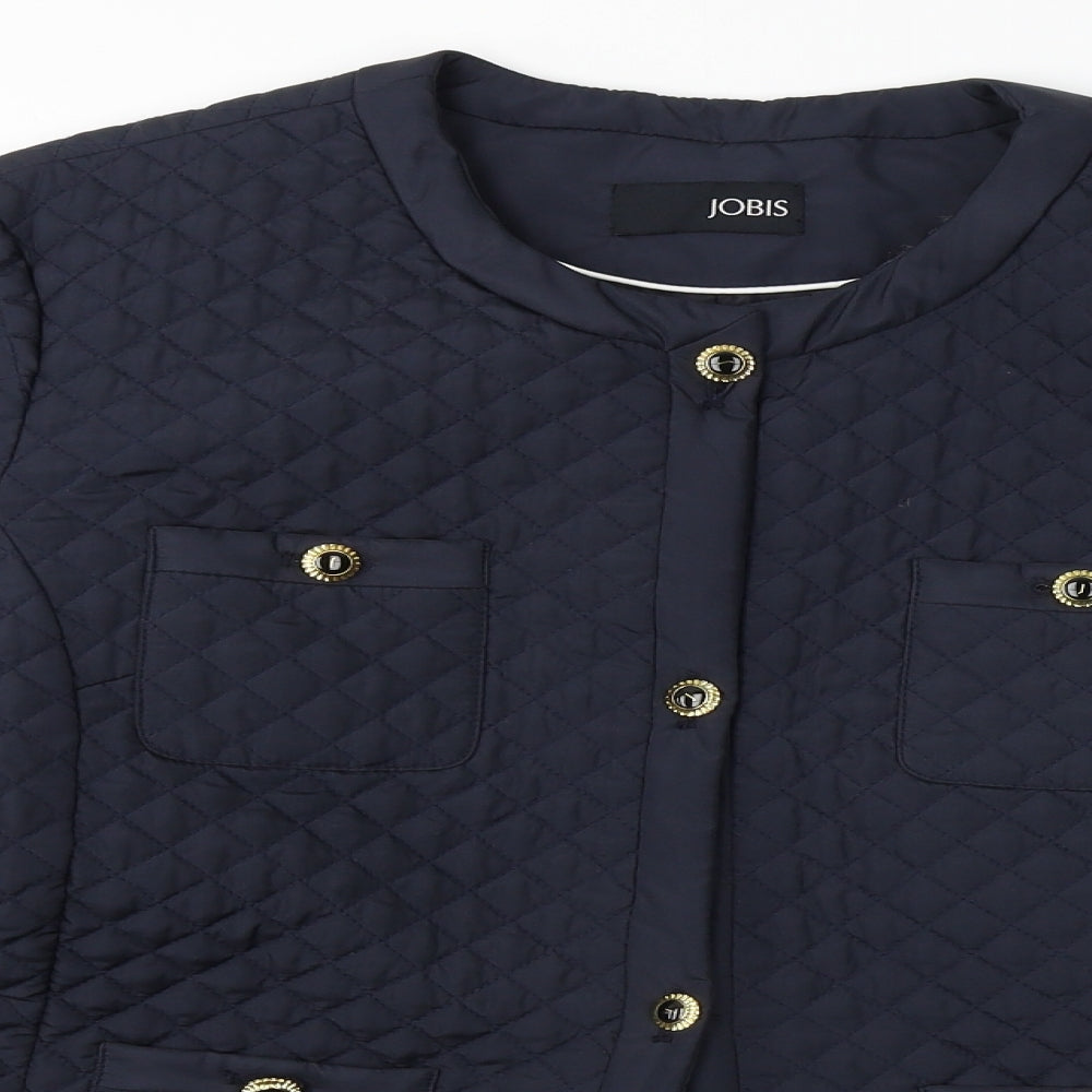 Jobis  Womens Blue   Jacket Coat Size 10