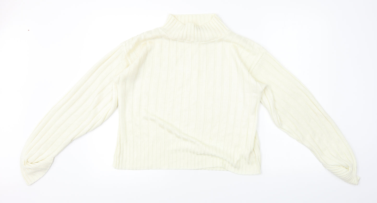Preworn  Womens Ivory   Pullover Jumper Size M