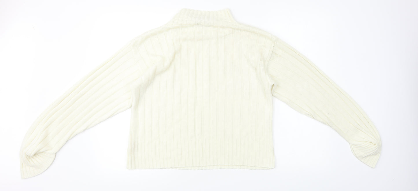 Preworn  Womens Ivory   Pullover Jumper Size M