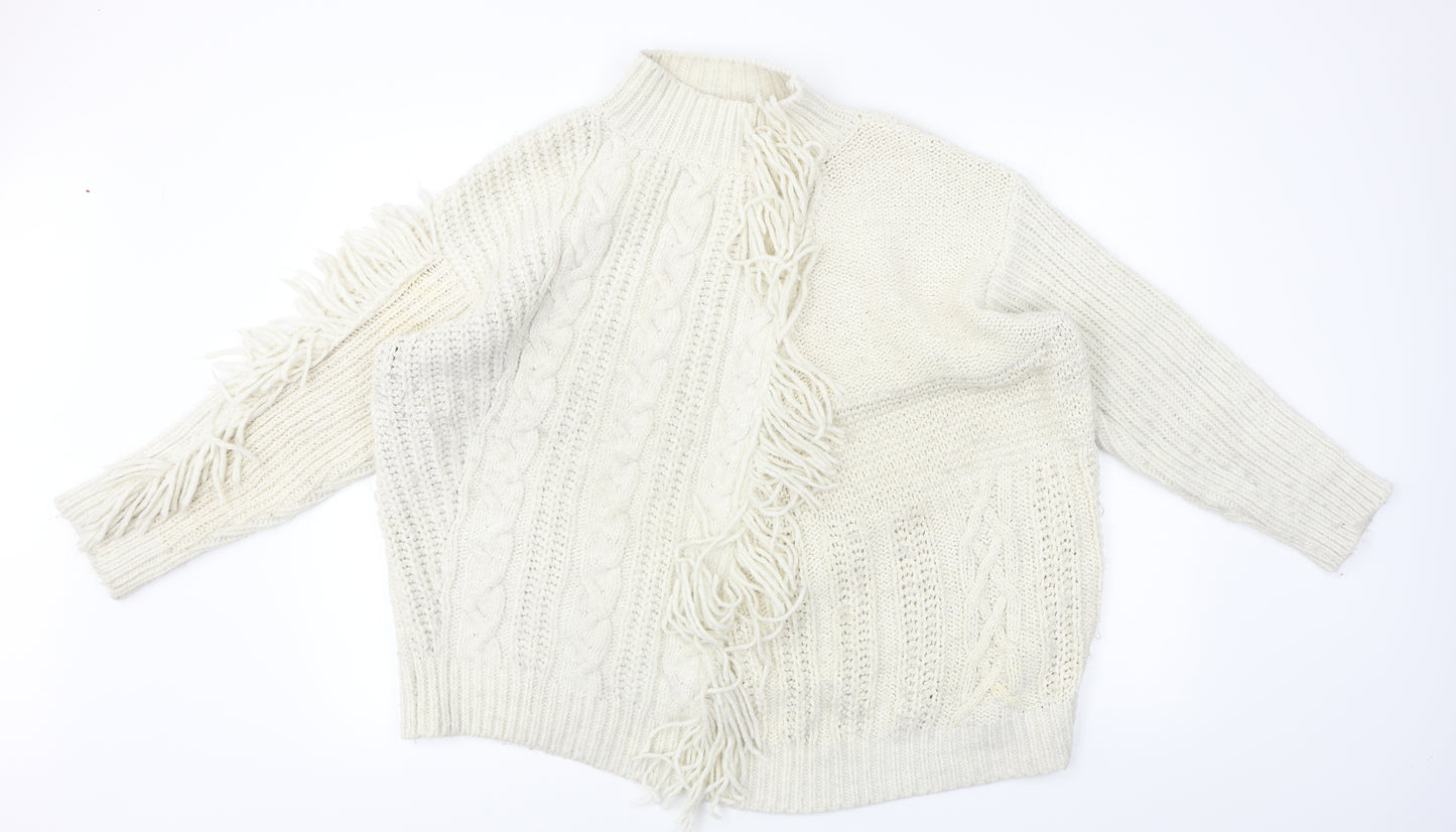 Marks and Spencer  Womens Beige   Pullover Jumper Size L