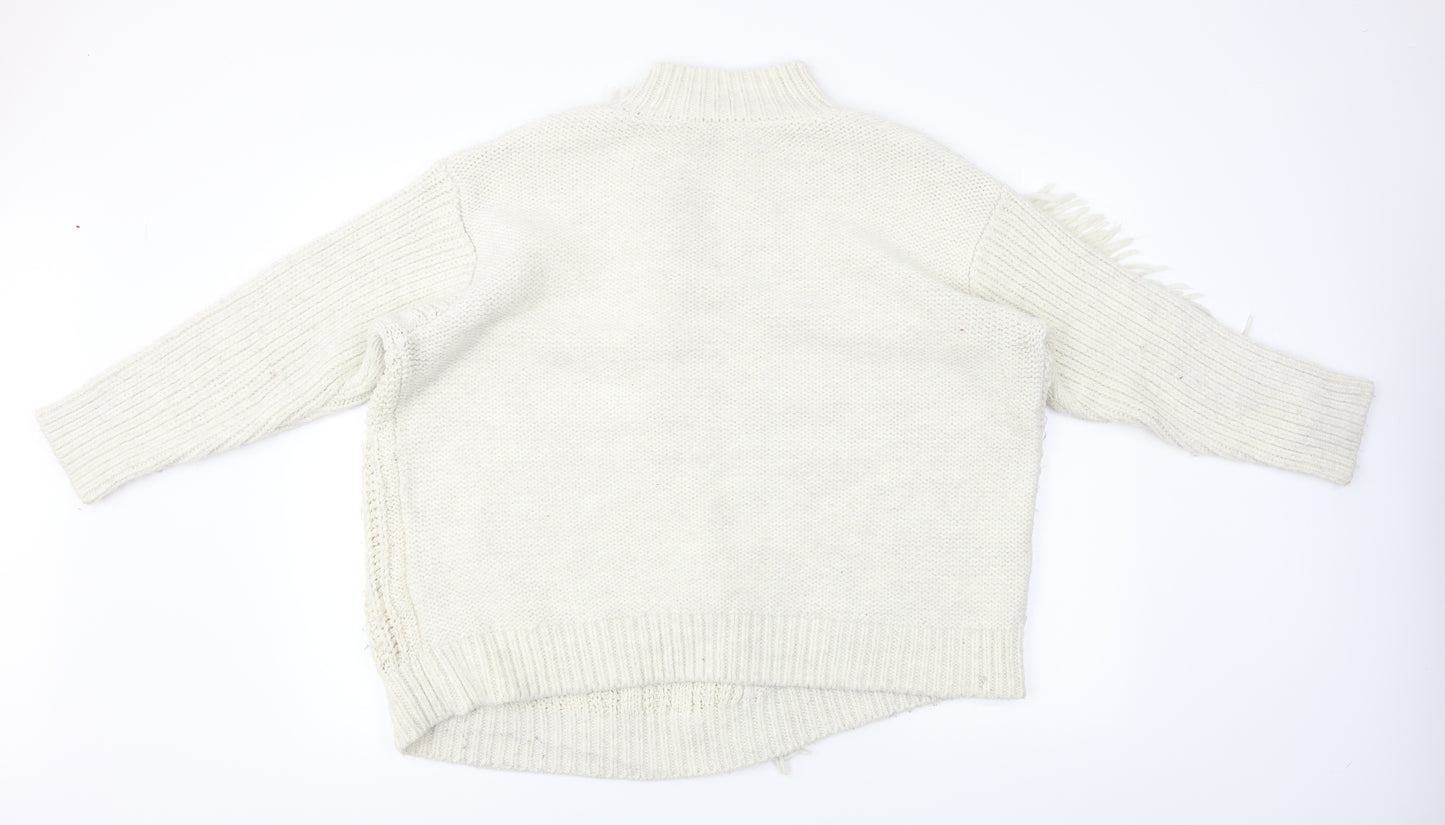 Marks and Spencer  Womens Beige   Pullover Jumper Size L
