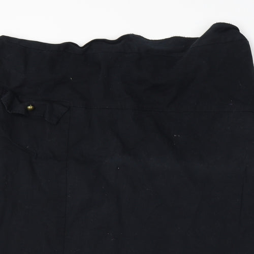 Afibel   Womens Black   A-Line Skirt Size 36 in