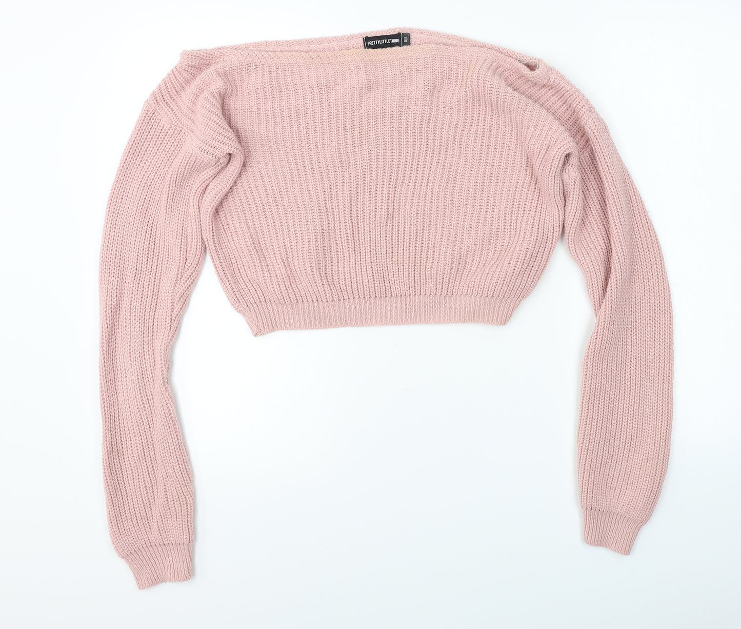 PRETTYLITTLETHING  Womens Pink   Pullover Jumper Size M