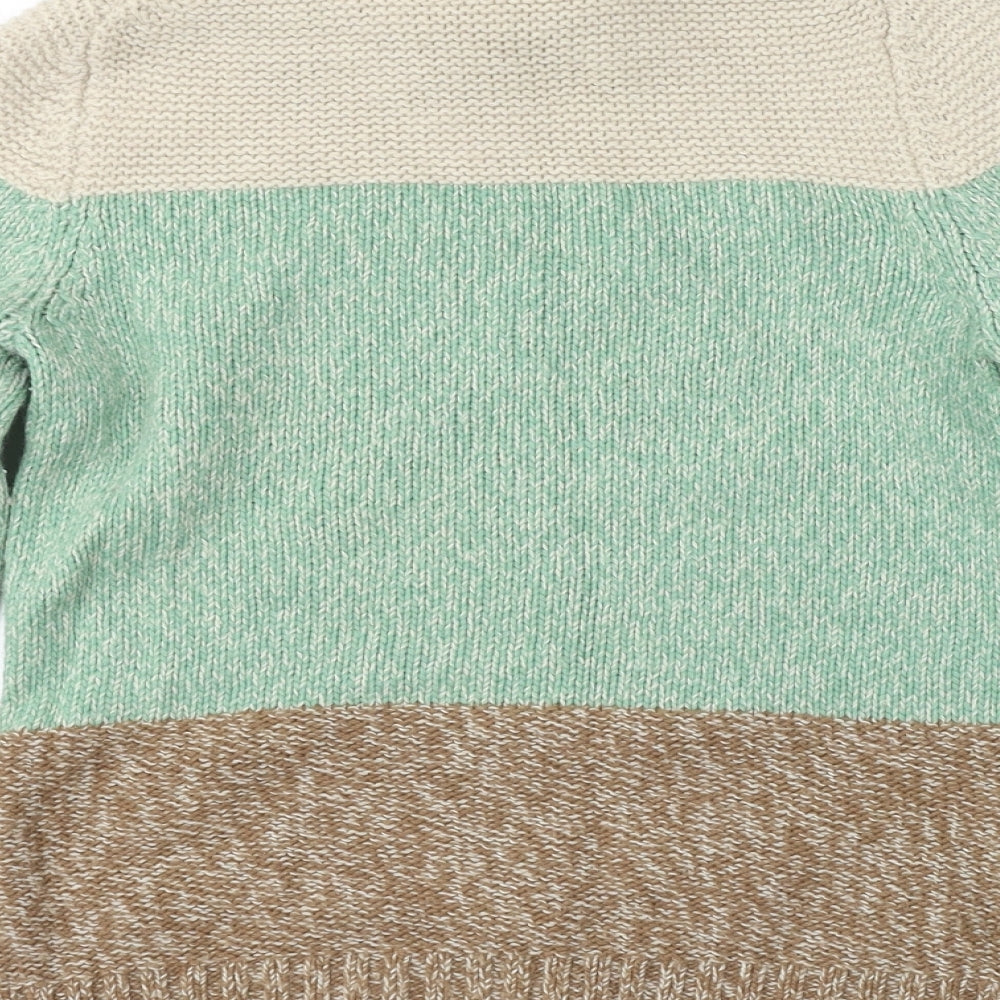 Mini Boden  Womens Beige Striped  Pullover Jumper Size 8