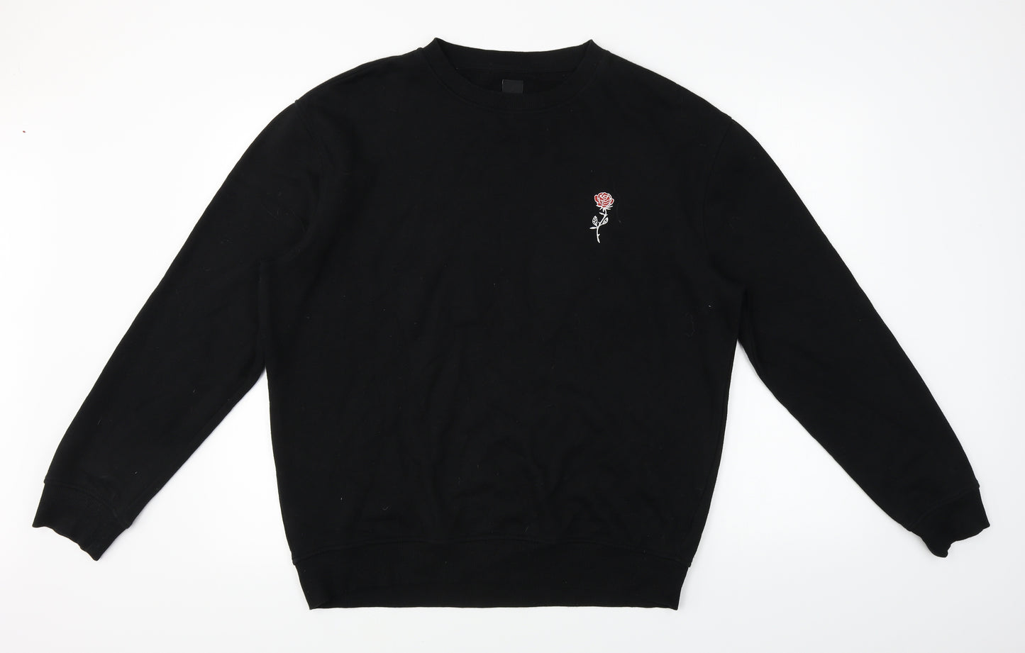 New Look  Mens Black   Pullover Jumper Size M