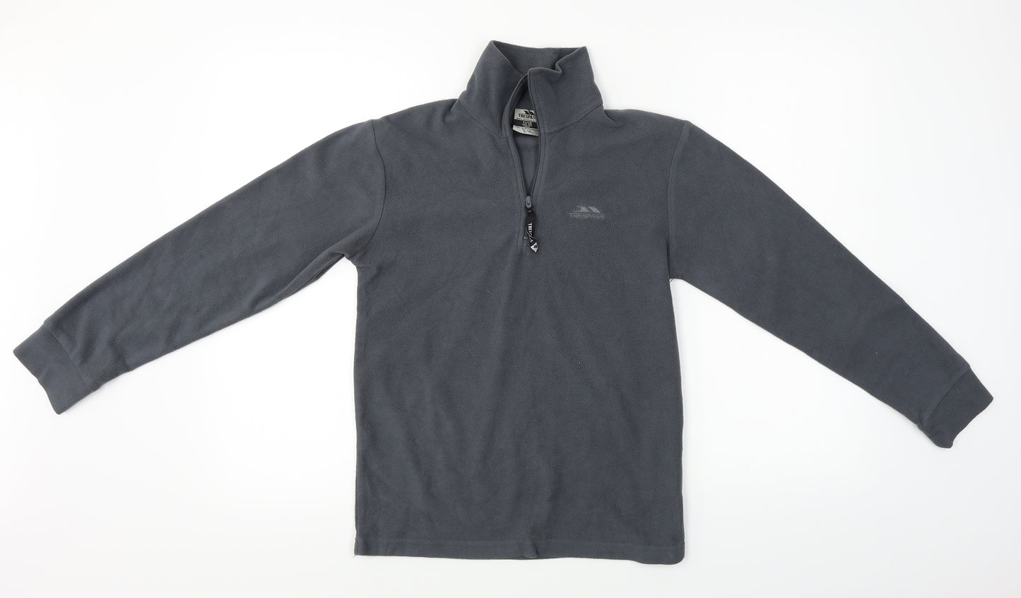 Trespass  Boys Grey   Henley Jumper Size 11-12 Years