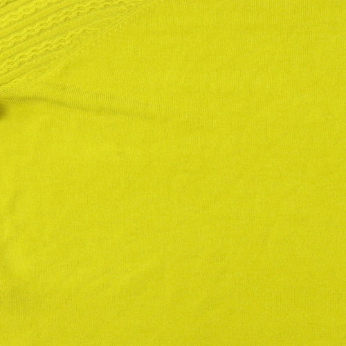TU Womens Yellow   Pullover Jumper Size 12