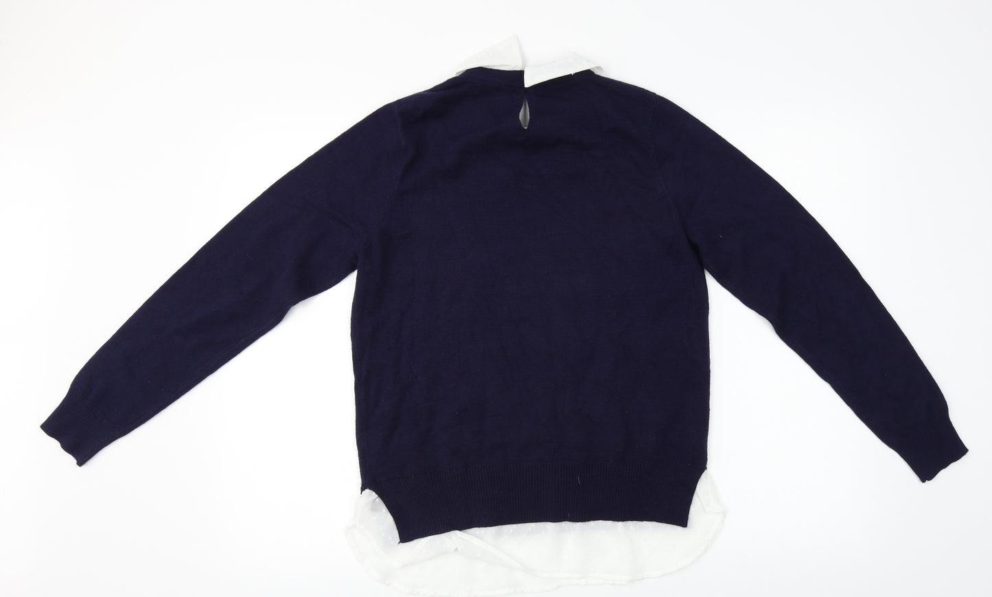 F&F  Womens Blue   Pullover Jumper Size 12