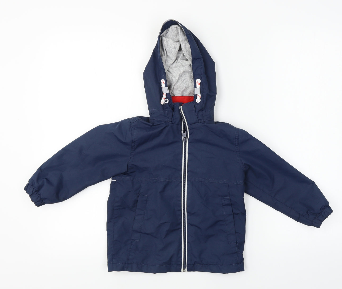 H&M  Boys Blue Ombré  Rain Coat Coat Size 2-3 Years