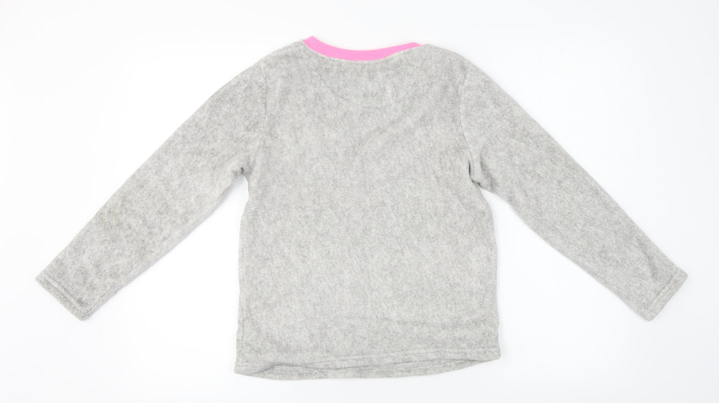 Primark  Girls Grey   Pullover Jumper Size 10-11 Years