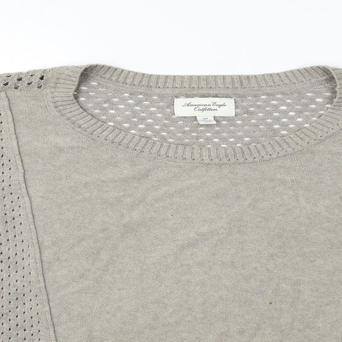 American Eagle Outfitters  Womens Brown   Pullover Jumper Size S