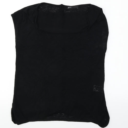 Gibson  Womens Black   Basic T-Shirt Size M