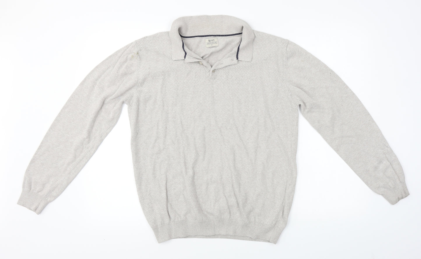 Authentic Casual Wear    Mens Beige    Polo Size M