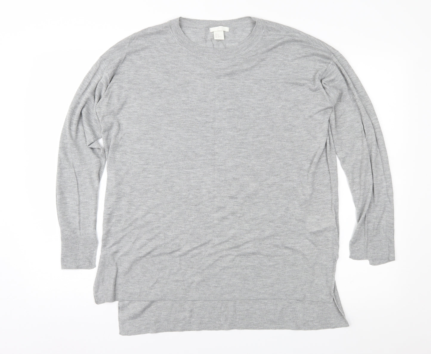 H&M Womens Grey   Pullover Jumper Size M