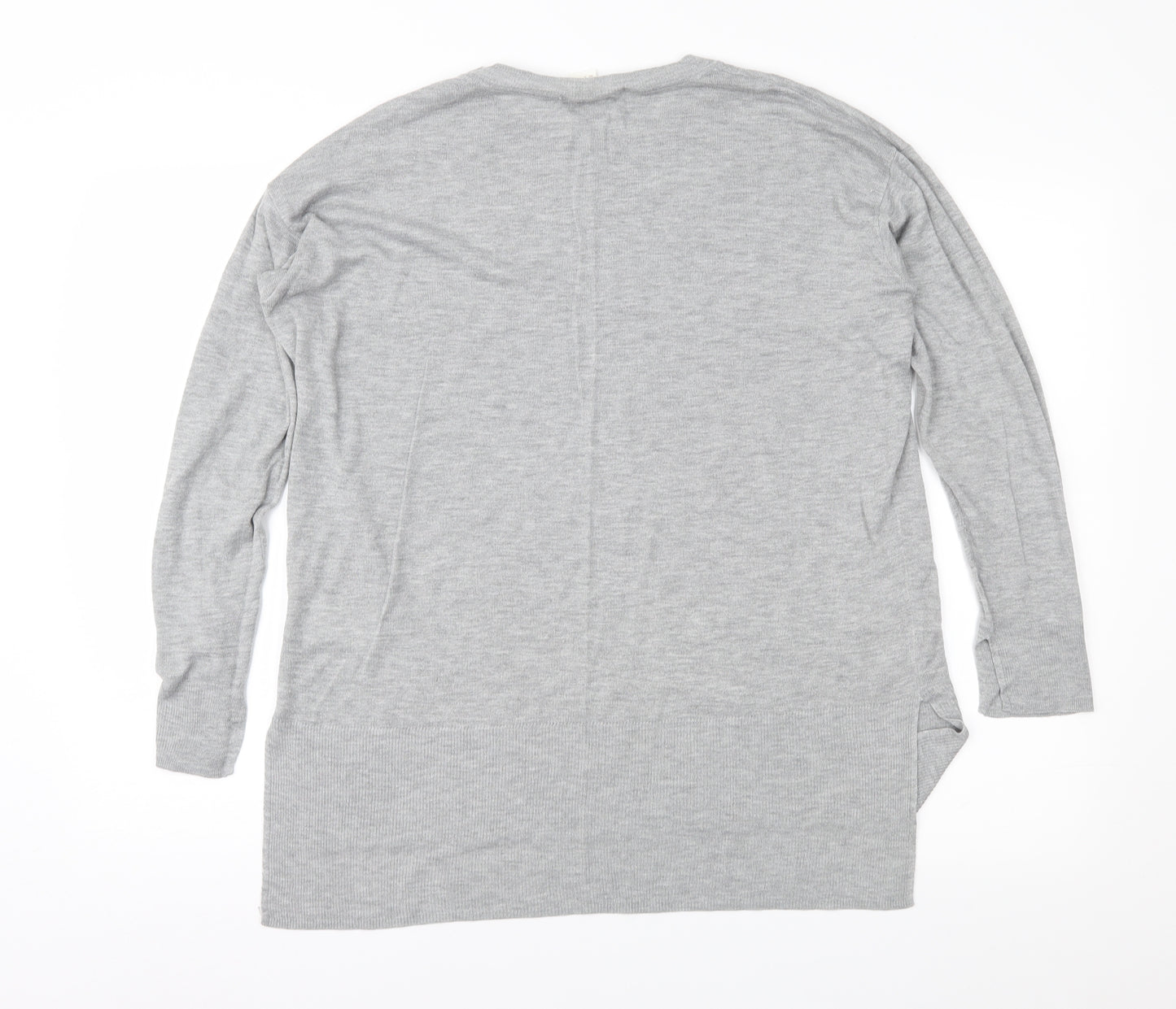 H&M Womens Grey   Pullover Jumper Size M