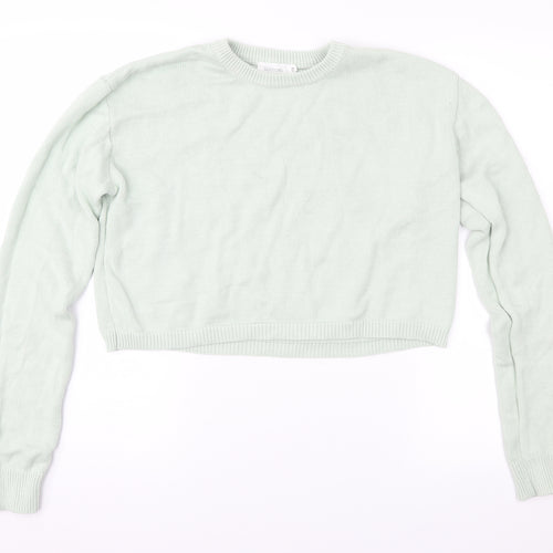 Glassons Womens Green   Pullover Jumper Size M