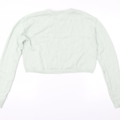 Glassons Womens Green   Pullover Jumper Size M