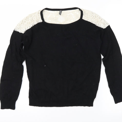NAF NAF Womens Black   Pullover Jumper Size XS
