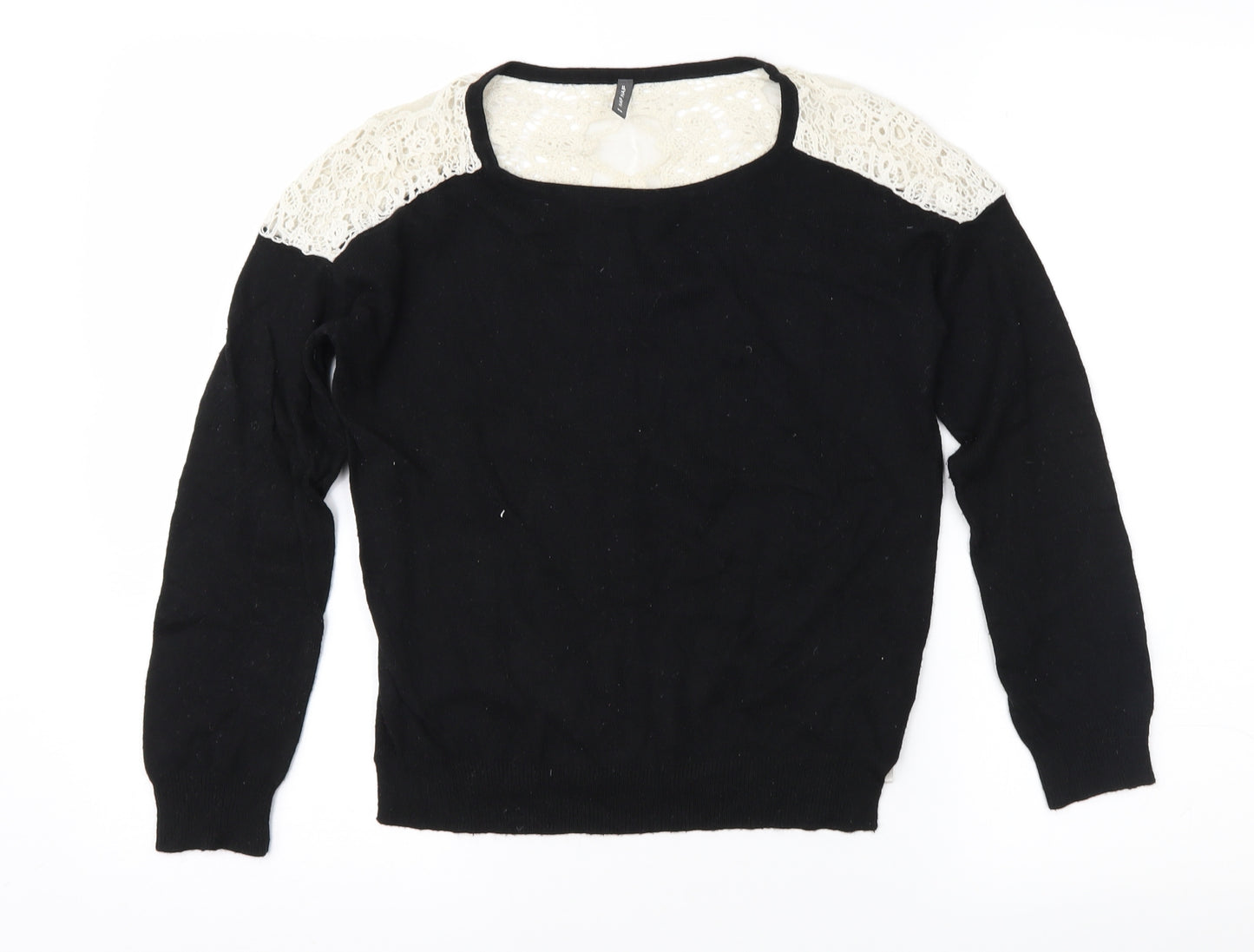 NAF NAF Womens Black   Pullover Jumper Size XS