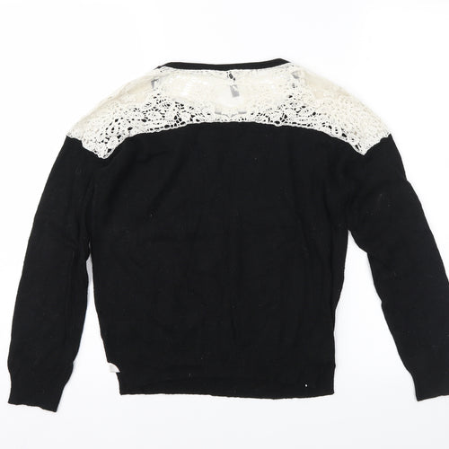 NAF NAF Womens Black   Pullover Jumper Size XS
