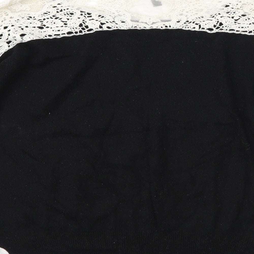 NAF NAF Womens Black   Pullover Jumper Size XS