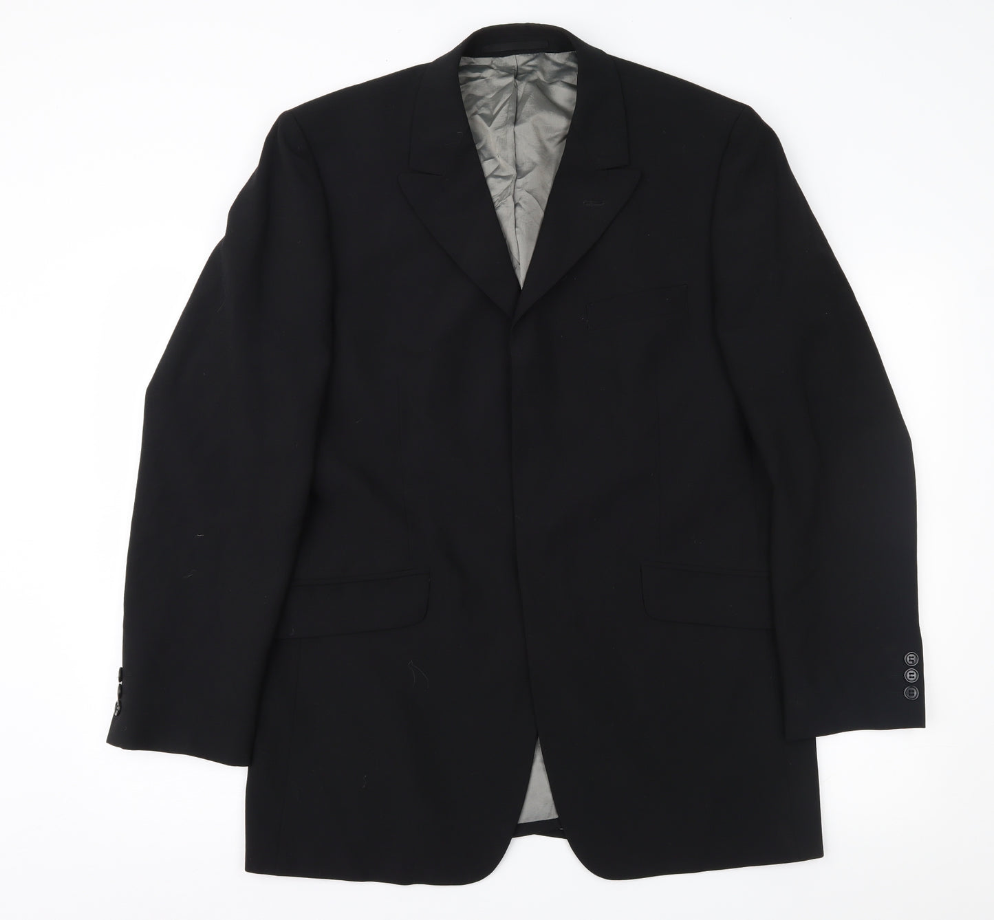 Jonathan Adams Mens Black   Jacket Suit Jacket Size 40