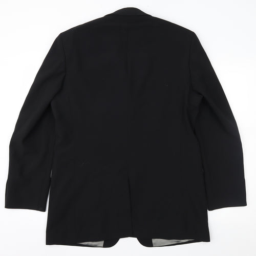 Jonathan Adams Mens Black   Jacket Suit Jacket Size 40