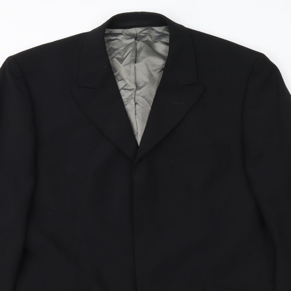 Jonathan Adams Mens Black   Jacket Suit Jacket Size 40