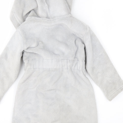 George Baby Grey    Robe Size 18-24 Months  - Ears on Hood