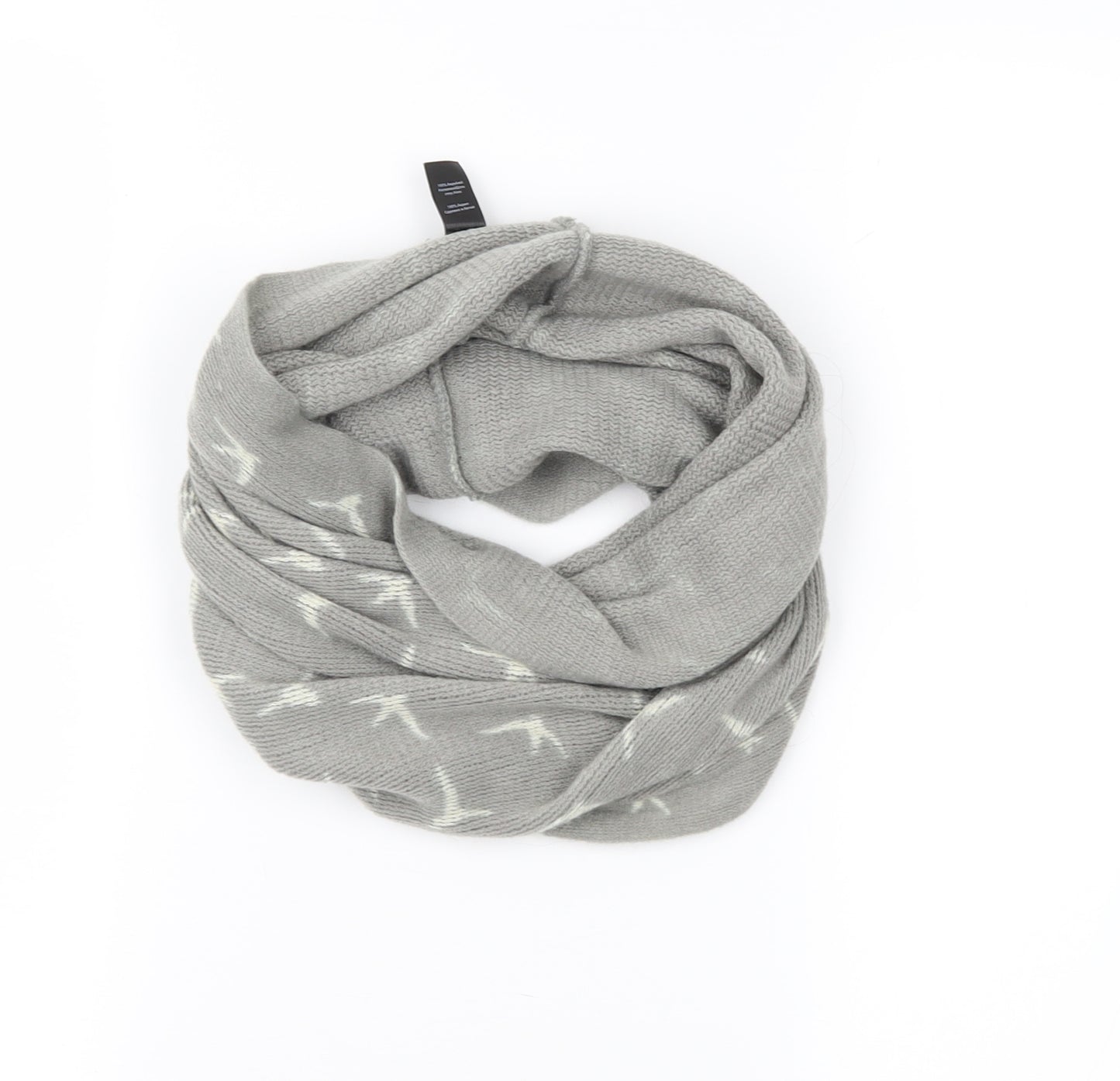 Warehouse Womens Grey Geometric   Scarf