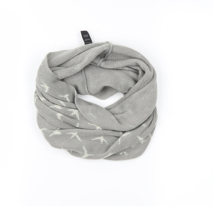 Warehouse Womens Grey Geometric   Scarf