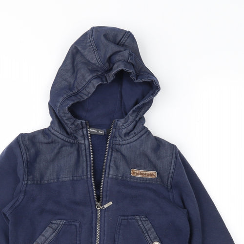 McKenzie Boys Blue   Full Zip Hoodie Size 5-6 Years