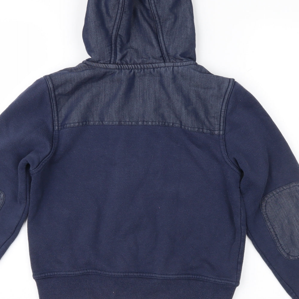 McKenzie Boys Blue   Full Zip Hoodie Size 5-6 Years