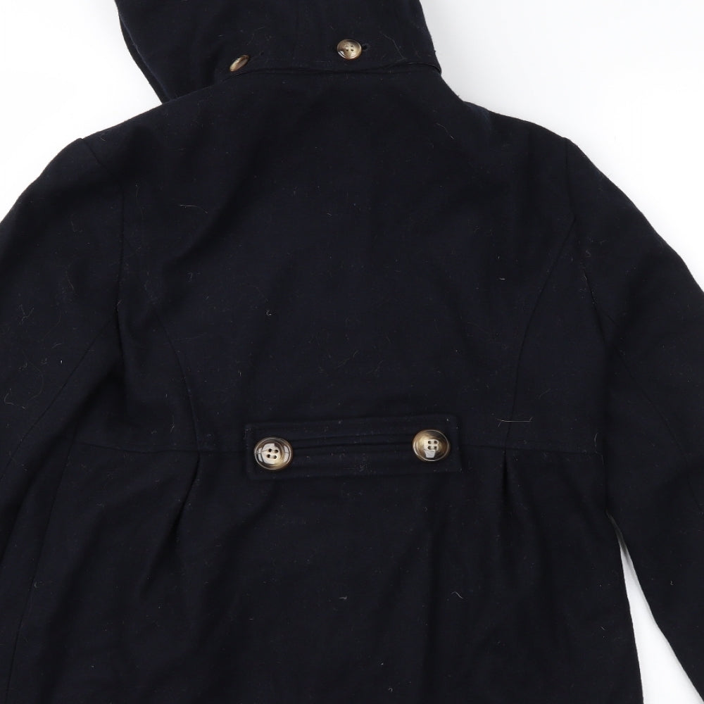 Topshop Womens Blue   Jacket Coat Size 10