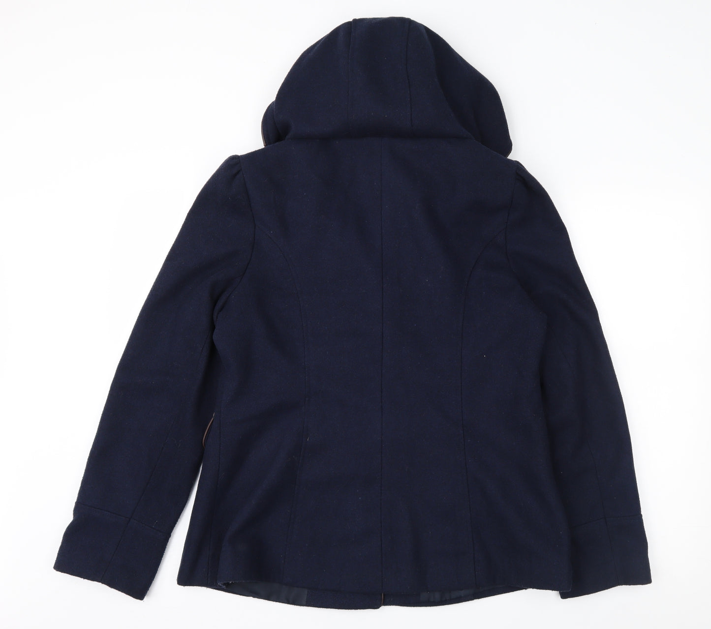 New Look Womens Blue   Overcoat Coat Size 10