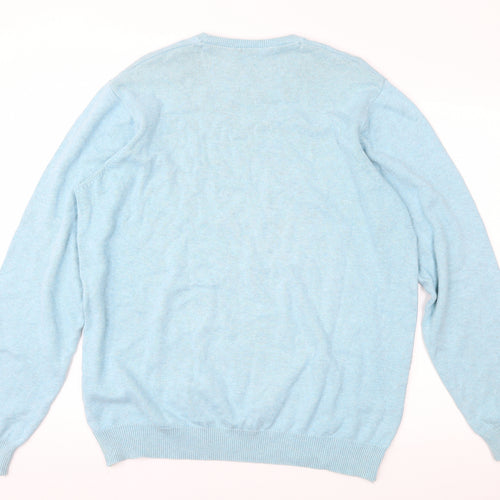 Blue Harbour Mens Blue   Pullover Jumper Size XL