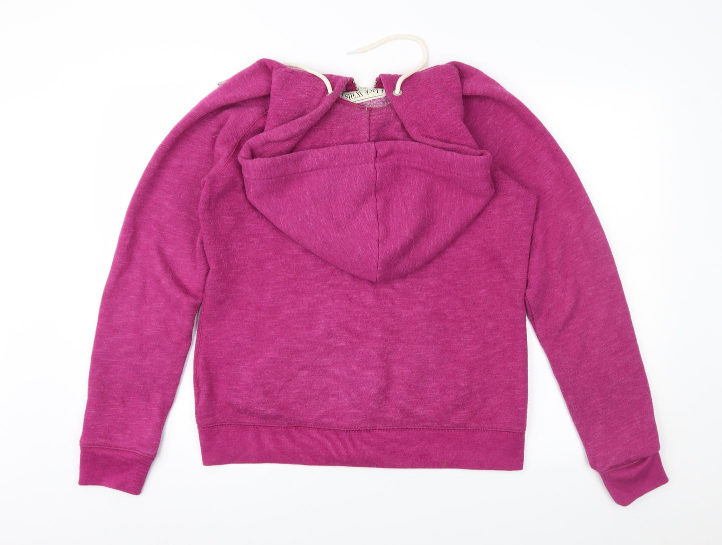 Jack Wills Womens Purple   Full Zip Hoodie Size 14