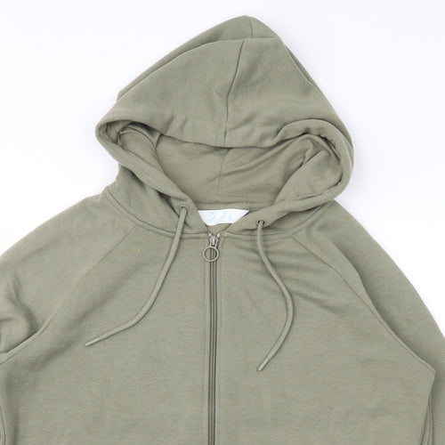 Primark Womens Green   Full Zip Hoodie Size M