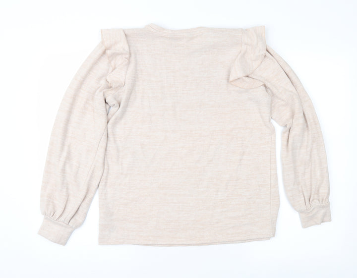 F&F Womens Pink Pullover Jumper Size 12