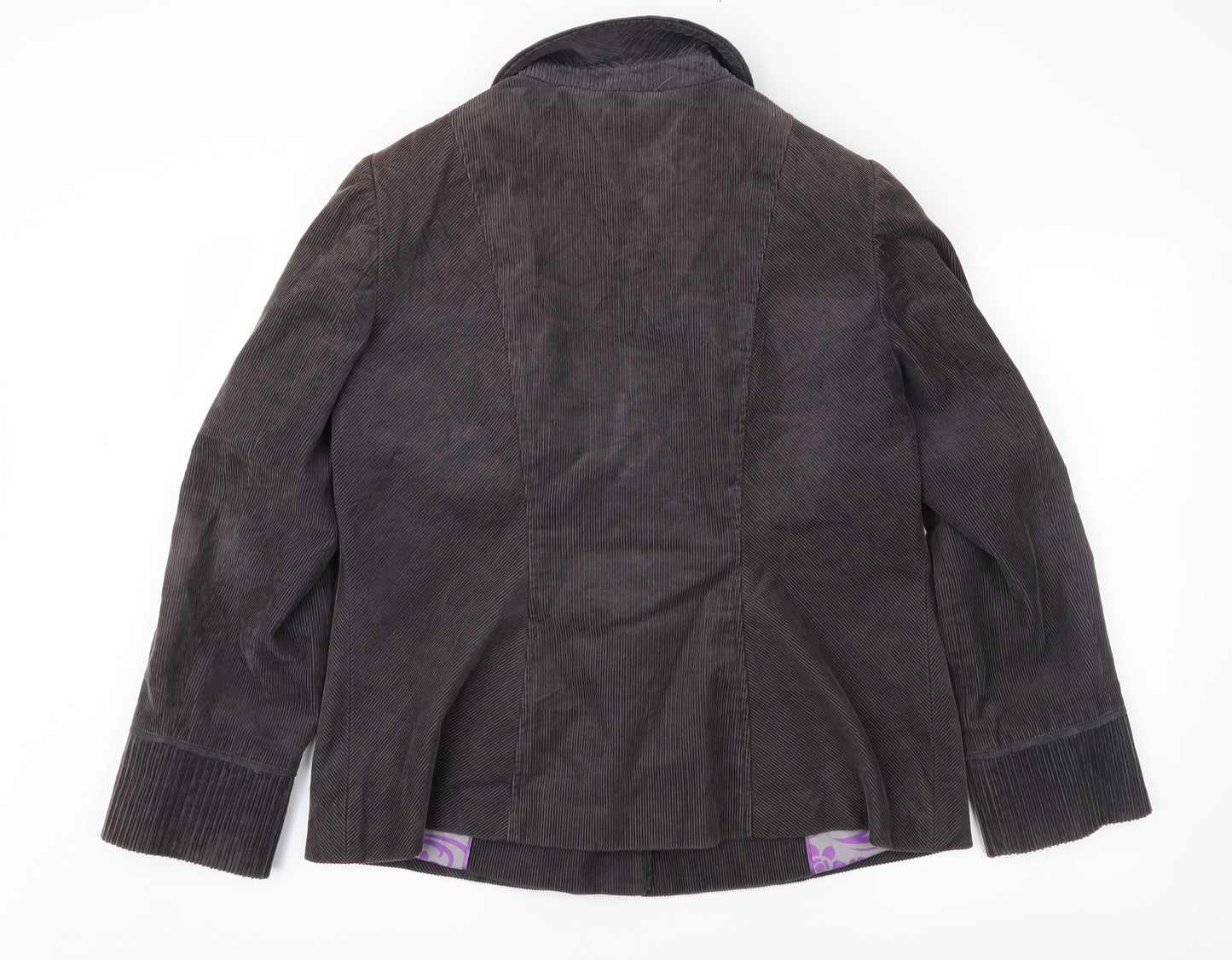 Per Una Womens Grey  Corduroy Jacket  Size 16