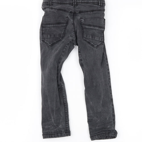 Mini Club Boys Black  Denim Skinny Jeans Size 2-3 Years