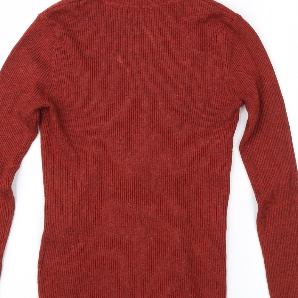 Marks and Spencer Womens Brown   Pullover Jumper Size 8