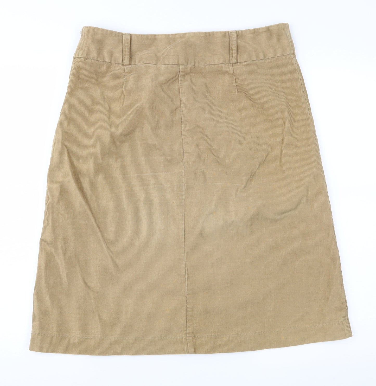 Zara Womens Brown  Corduroy A-Line  Size 12