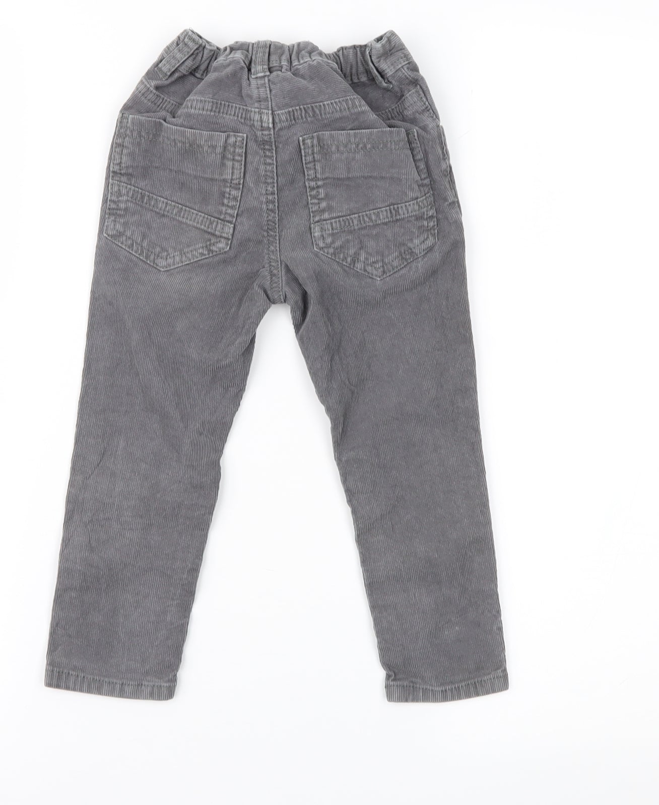 TU Boys Grey  Corduroy Chino Trousers Size 2 Years