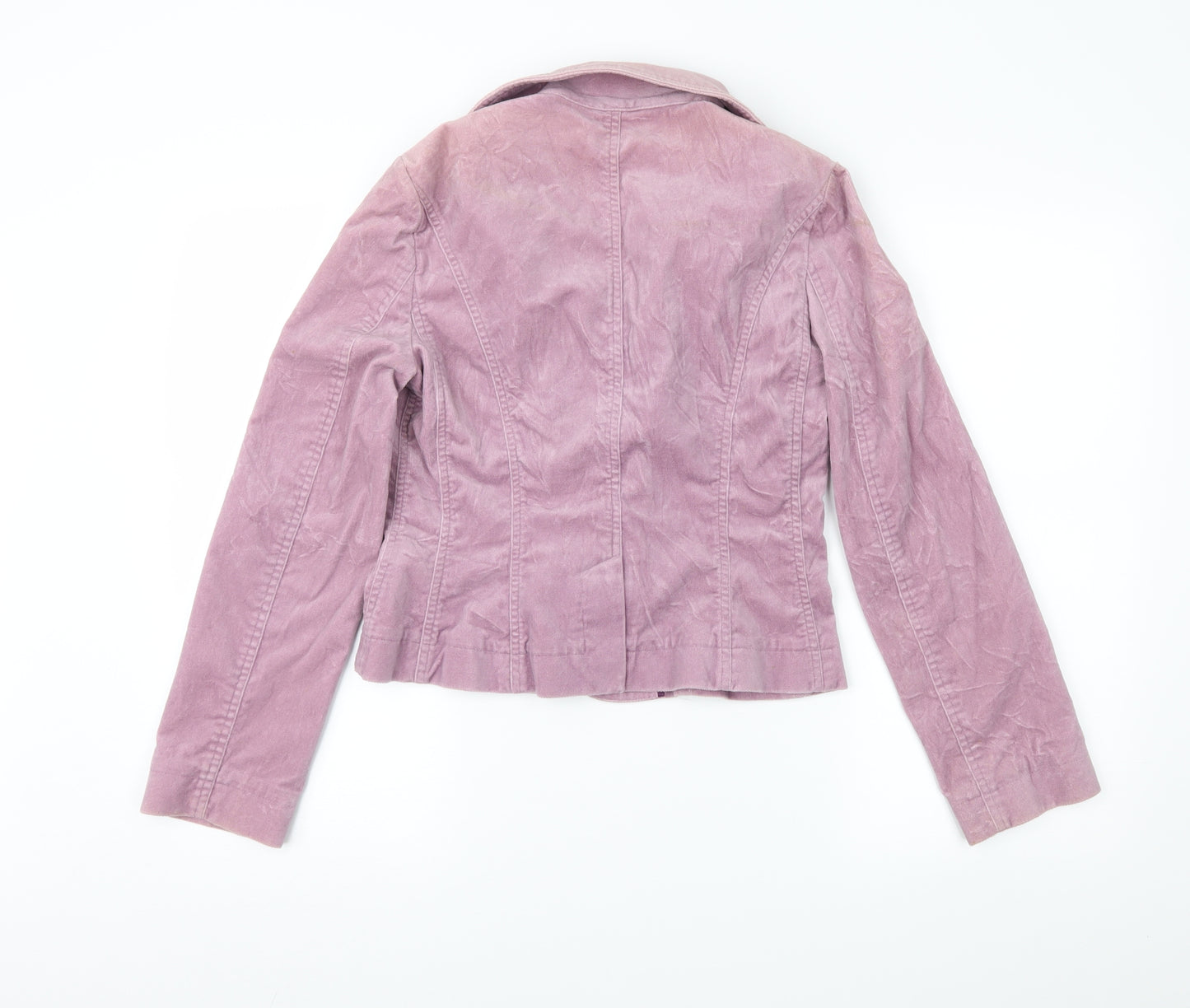 Hobbs Womens Purple  Corduroy Jacket  Size 8