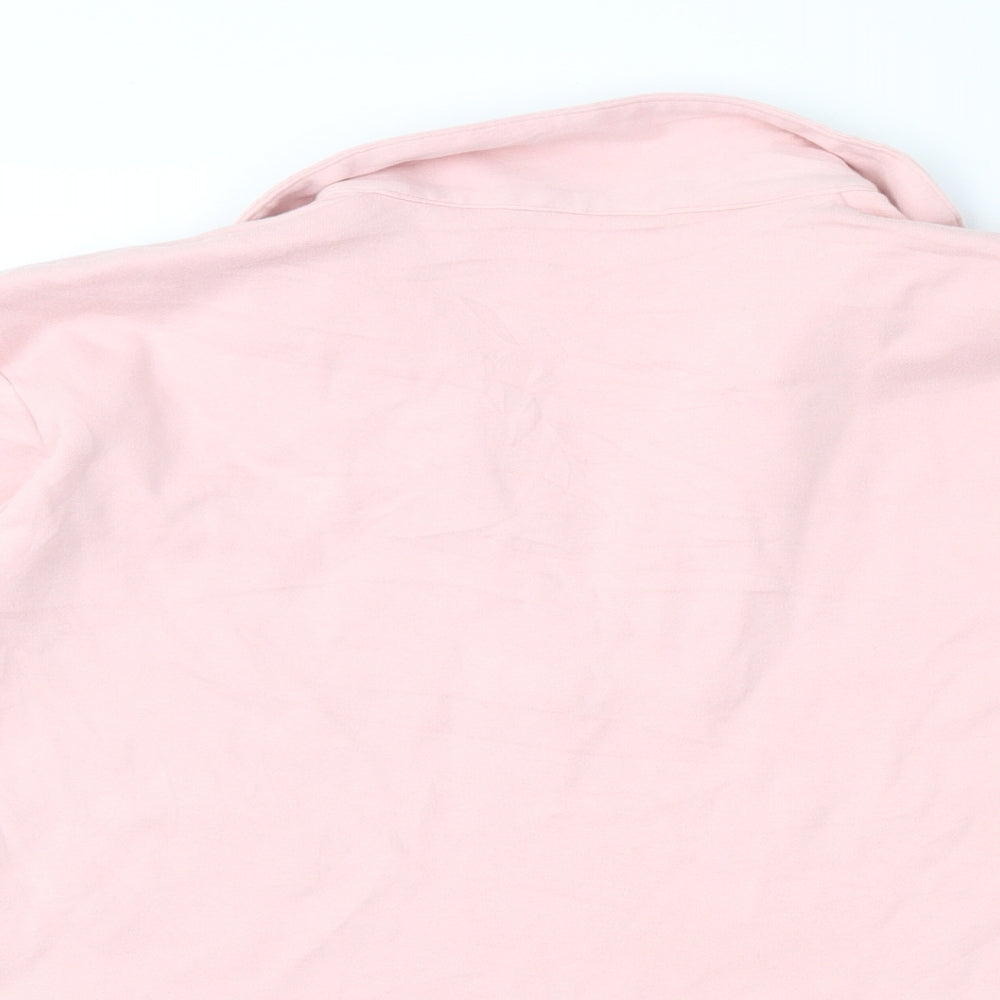 Preworn Womens Pink   Basic T-Shirt Size XL