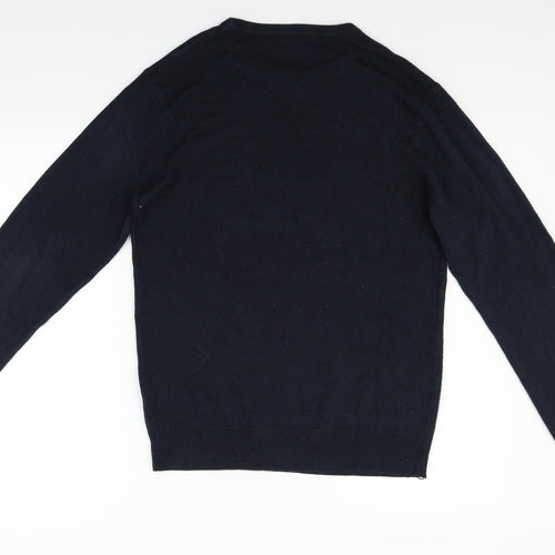 Cedar Wood State Mens Blue   Pullover Jumper Size M